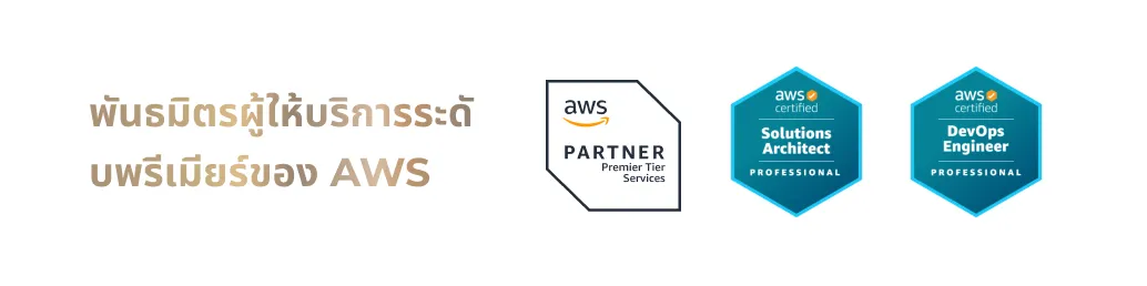 พันธมิตรผู้ให้บริการระดับพรีเมียร์ของ AWS